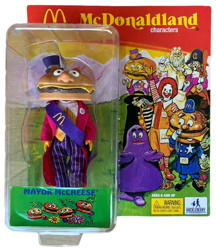 USA, 2008, McDonaldland Characters, SDCC 2008 Exclusive Set of 10, Huckleberry Toys