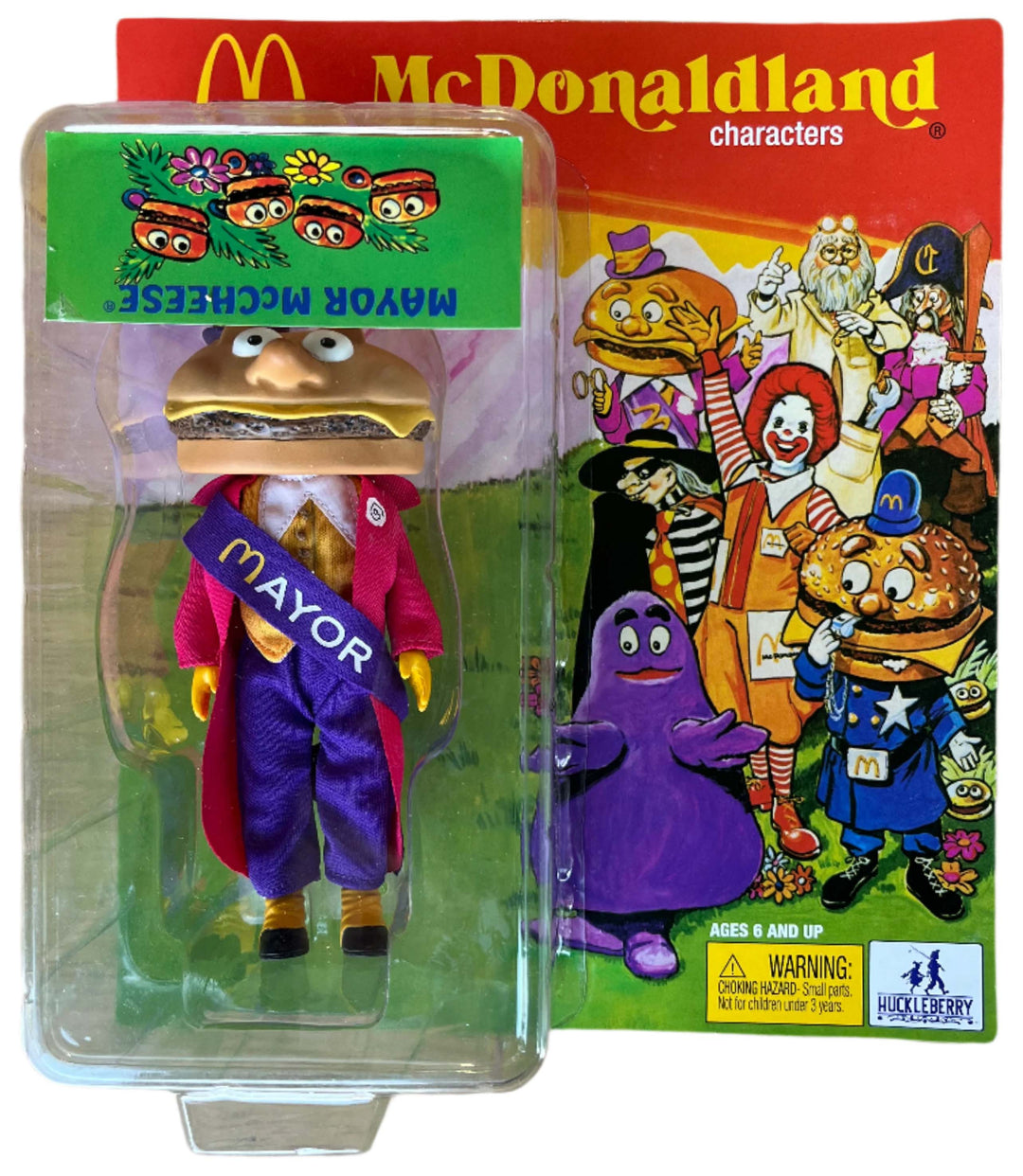USA, 2008, McDonaldland Characters, SDCC 2008 Exclusive Set of 10, Huckleberry Toys
