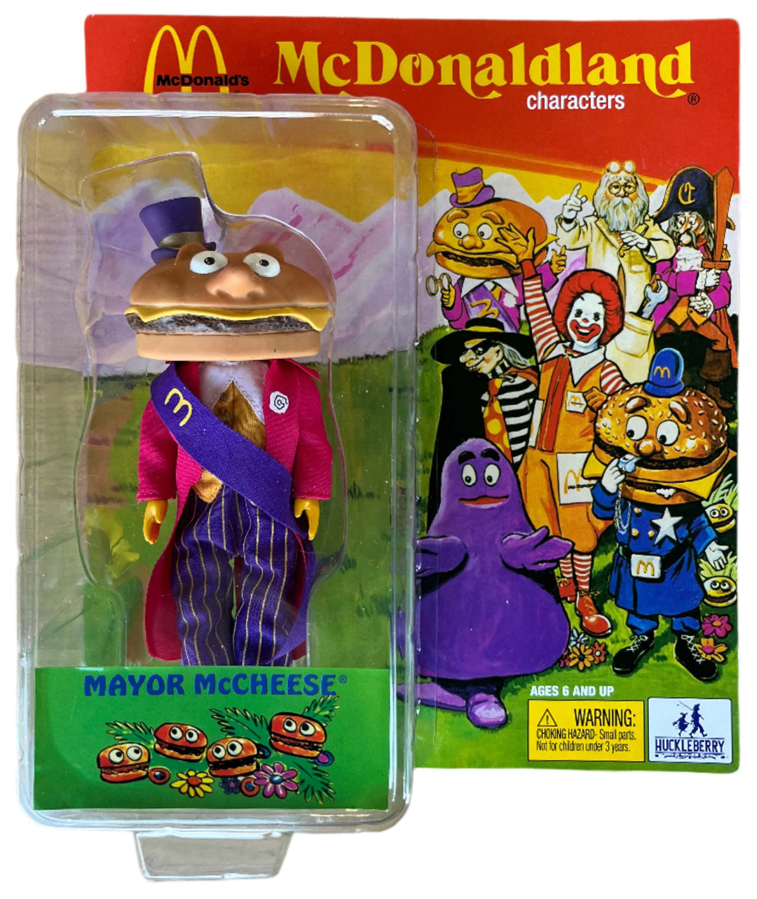 USA, 2008, McDonaldland Characters, SDCC 2008 Exclusive Set of 10, Huckleberry Toys