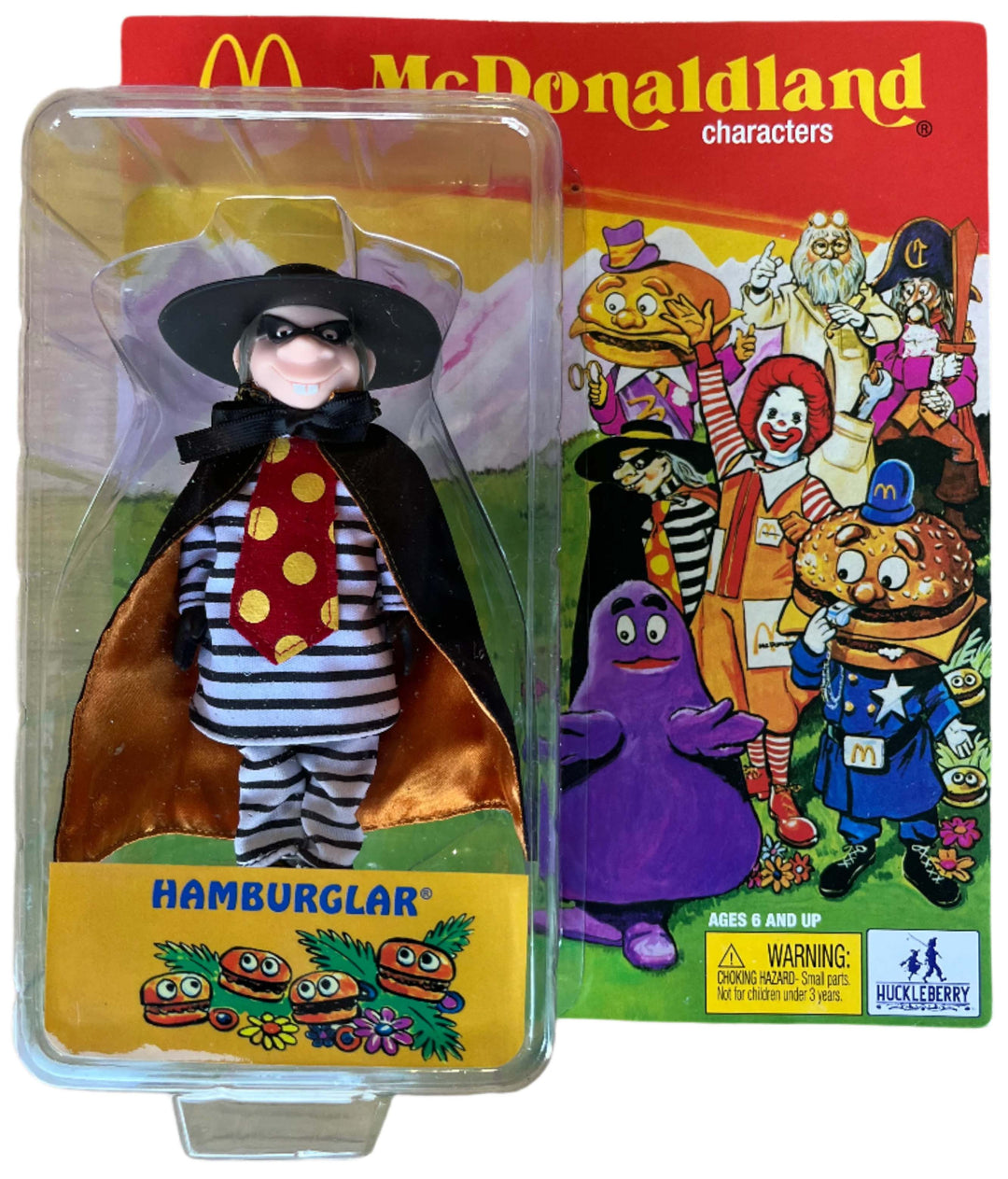 USA, 2008, McDonaldland Characters, SDCC 2008 Exclusive Set of 10, Huckleberry Toys