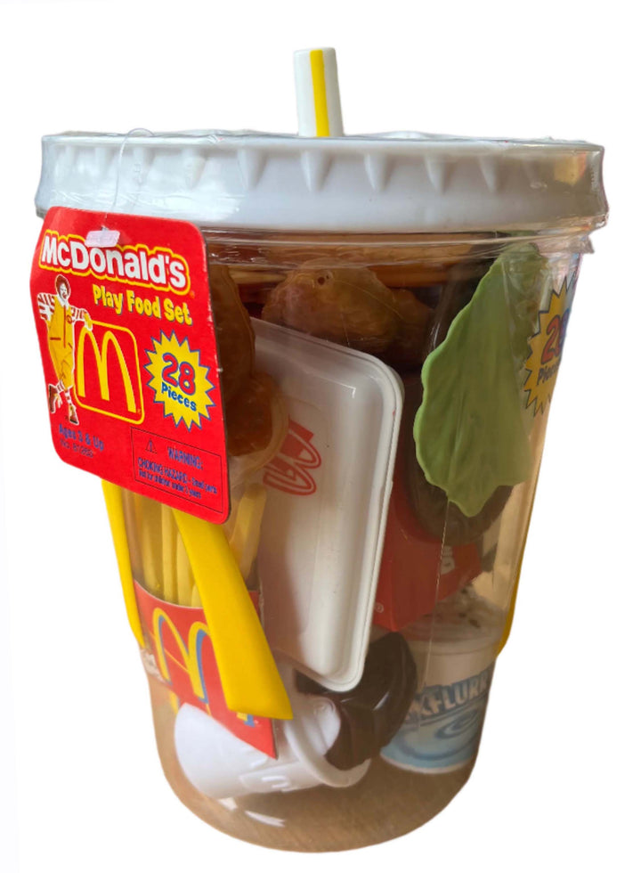 USA, 2003, Milkshake cup, McDonald's Play Food Set