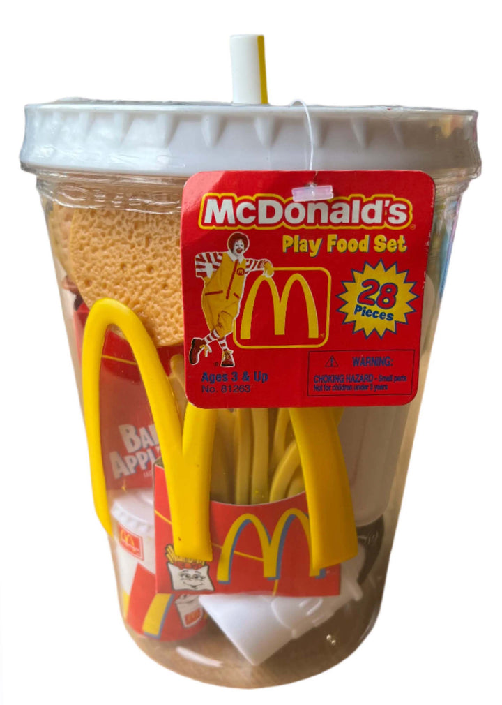 USA, 2003, Milkshake cup, McDonald's Play Food Set