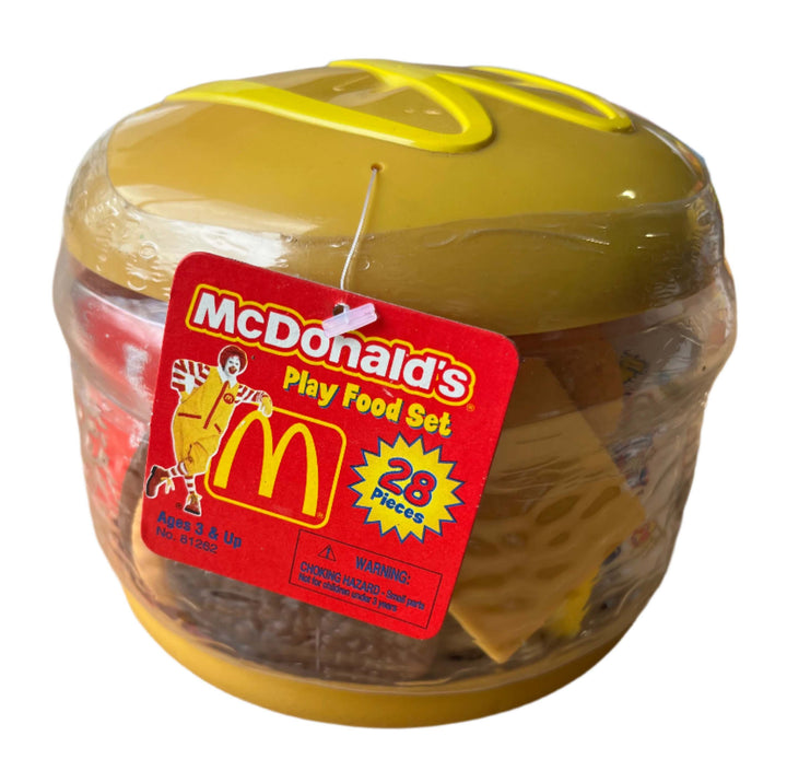 USA, 2003, Hamburger box, McDonald's Play Food Set