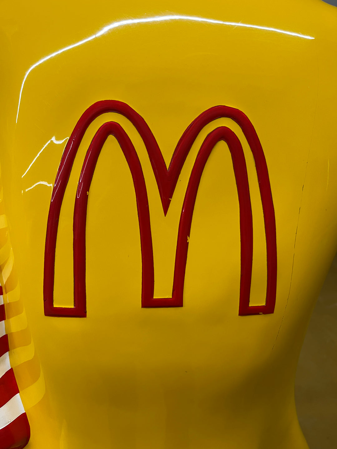 USA, 1980's, Live size fiberglass Ronald McDonald statue