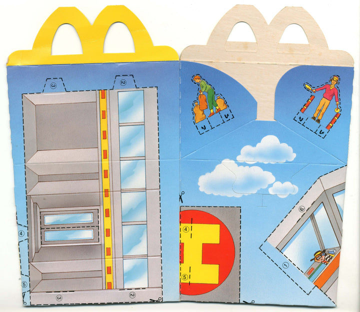 Netherlands, 1995/03, Happy Meal Boxes, Vliegveld