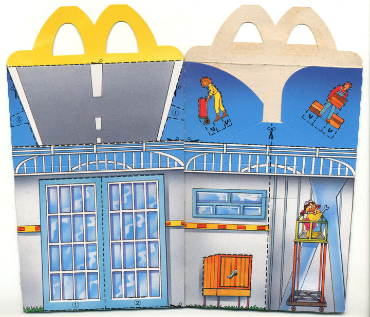Netherlands, 1995/03, Happy Meal Boxes, Vliegveld