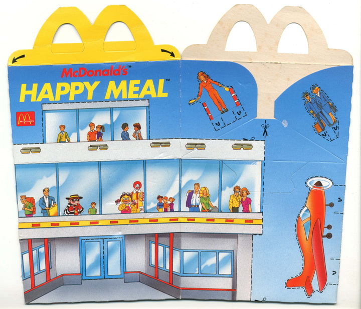 Netherlands, 1995/03, Happy Meal Boxes, Vliegveld