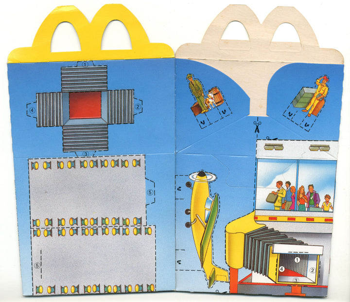 Netherlands, 1995/03, Happy Meal Boxes, Vliegveld