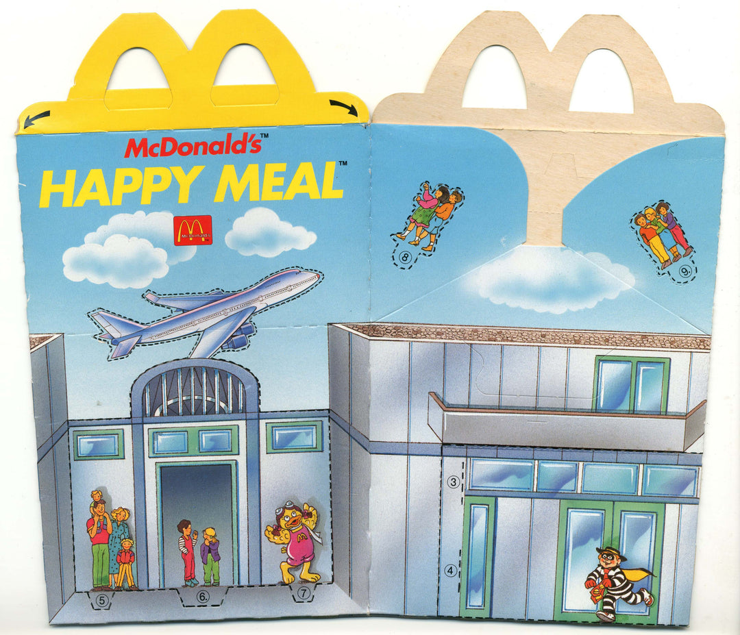 Netherlands, 1995/03, Happy Meal Boxes, Vliegveld
